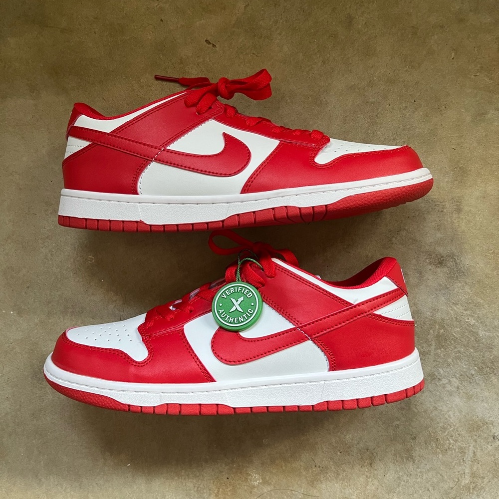 Nike dunk low st. john’s university red